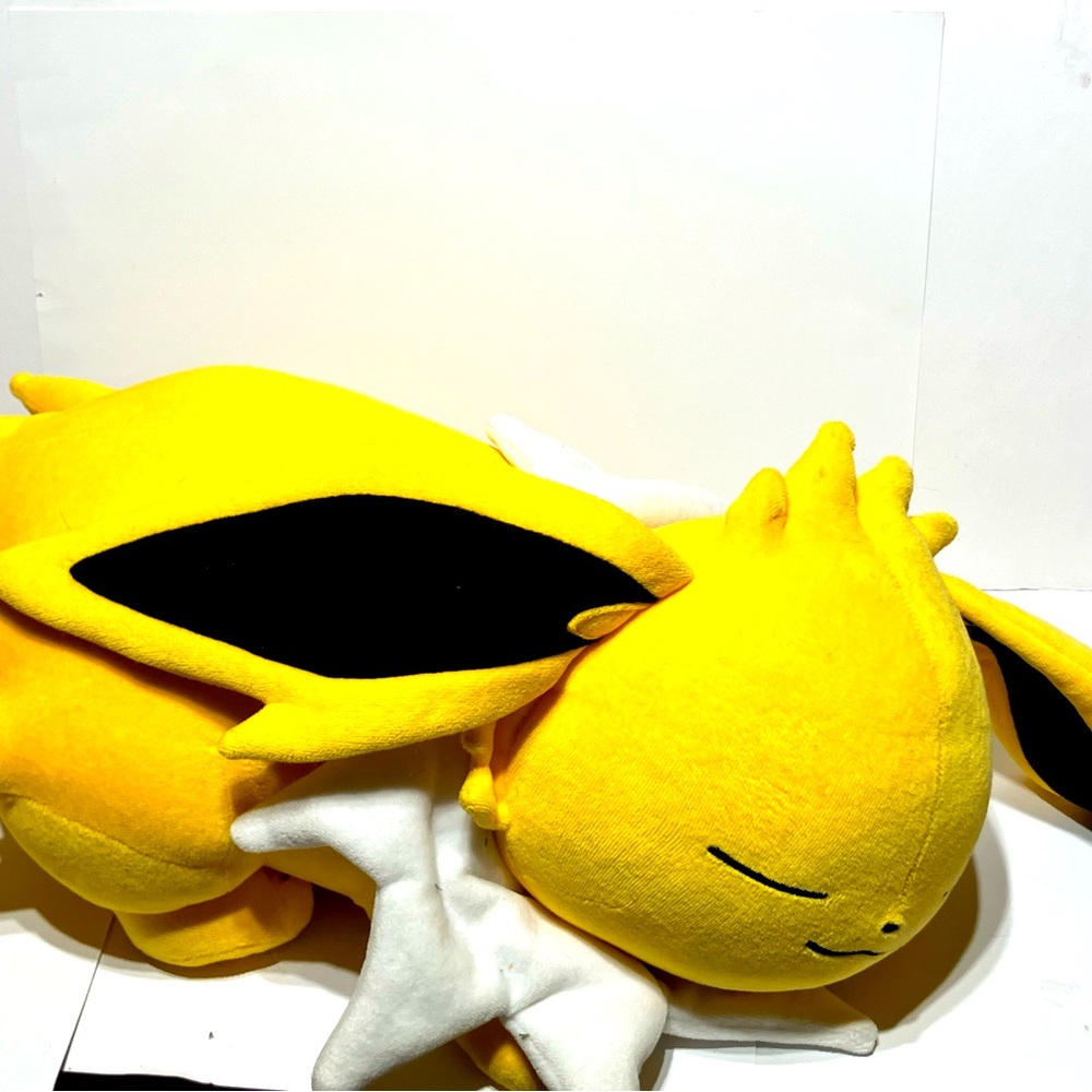 Pokemon Center Original Plush Doll sleeping Jolteon Tush tag only